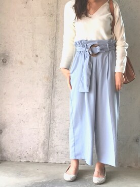 kasumi.さん（レディース・160cm）の春コーディネート