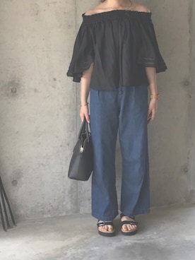 kasumi.さん（レディース・160cm）の夏コーディネート