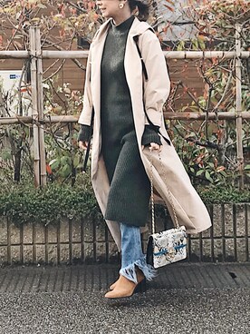 YUKIさん（レディース・153cm）の春コーディネート