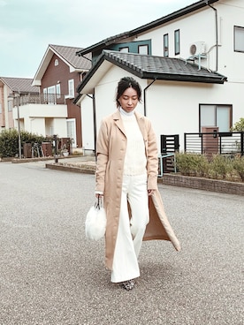 「rag & bone（ラグアンドボーン）のアイテム（トップス）」を使った、YUKIさん（レディース・153cm）の秋コーディネート