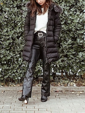 「rag & bone（ラグアンドボーン）のアイテム（トップス）」を使った、YUKIさん（レディース・153cm）の冬コーディネート