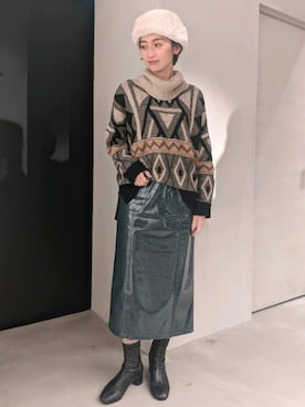 rninarniさん（レディース・155cm）の冬コーディネート