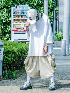 「Undercoverism（アンダーカバイズム）のアイテム（キャップ）」を使った、KonradstrasseZürichさん（メンズ・173cm）の春コーディネート