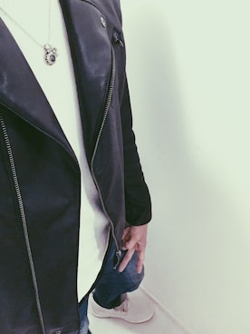 わちょるさん（メンズ・174cm）の冬コーディネート