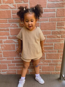 スニーカーを使った ３歳女の子 の人気ファッションコーディネート Wear