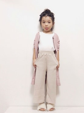 「ever closet（エバークローゼット）のアイテム」を使った、ever closetさん（キッズ・110cm）の秋コーディネート
