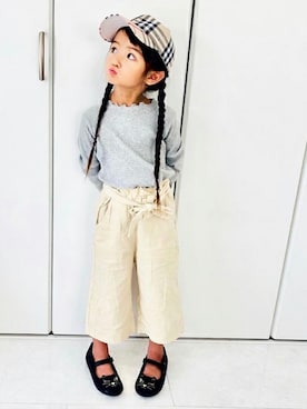 「ever closet（エバークローゼット）のアイテム」を使った、ever closetさん（キッズ・110cm）の秋コーディネート