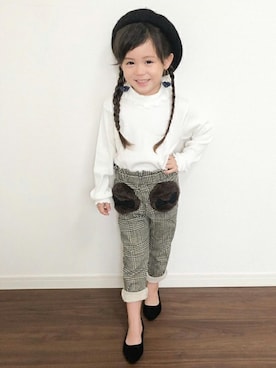 「ever closet（エバークローゼット）のアイテム」を使った、ever closetさん（キッズ・110cm）の秋コーディネート