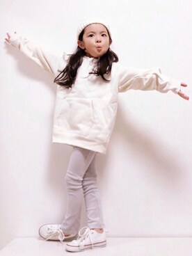 「ever closet（エバークローゼット）のアイテム」を使った、ever closetさん（キッズ・110cm）の秋コーディネート
