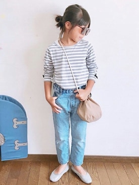 「ボーイッシュ」｜ever closetさん（キッズ・110cm）の秋コーディネート