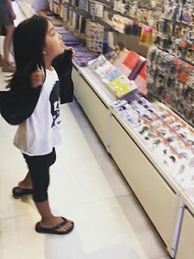 「アイテム（レギンス/スパッツ）」を使った、ever closetさん（キッズ・110cm）の秋コーディネート