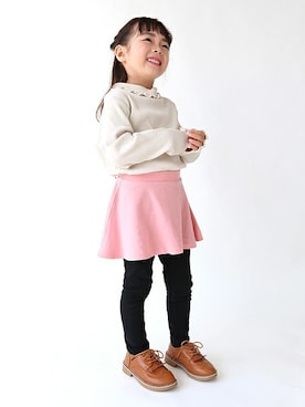 「ever closet（エバークローゼット）のアイテム」を使った、ever closetさん（キッズ・110cm）の秋コーディネート