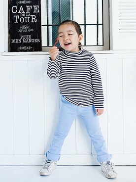 「ever closet（エバークローゼット）のアイテム」を使った、ever closetさん（キッズ・110cm）の秋コーディネート