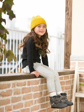 「ever closet（エバークローゼット）のアイテム」を使った、ever closetさん（キッズ・110cm）の秋コーディネート