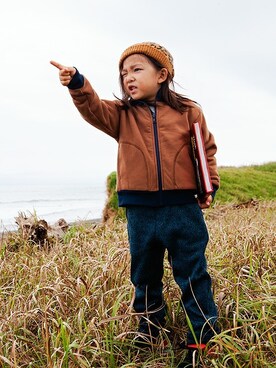 「ever closet（エバークローゼット）のアイテム」を使った、ever closetさん（キッズ・110cm）の秋コーディネート