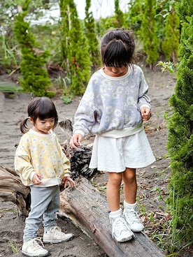 「ever closet（エバークローゼット）のアイテム」を使った、ever closetさん（キッズ・110cm）の秋コーディネート