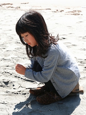 「ever closet（エバークローゼット）のアイテム」を使った、ever closetさん（キッズ・110cm）の秋コーディネート
