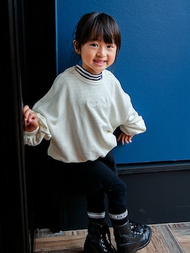 「ever closet（エバークローゼット）のアイテム」を使った、ever closetさん（キッズ・110cm）の秋コーディネート