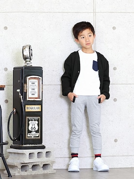 「アイテム（トップス）」を使った、ever closetさん（キッズ・130cm）の秋コーディネート