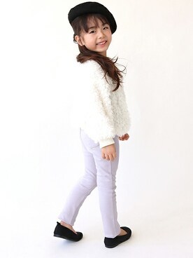 「ever closet（エバークローゼット）のアイテム」を使った、ever closetさん（キッズ・110cm）の秋コーディネート