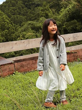 「森ガール」｜ever closetさん（キッズ・110cm）の秋コーディネート