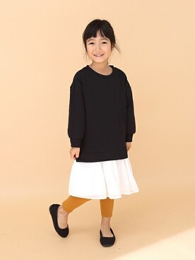 「ever closet（エバークローゼット）のアイテム」を使った、ever closetさん（キッズ・110cm）の冬コーディネート