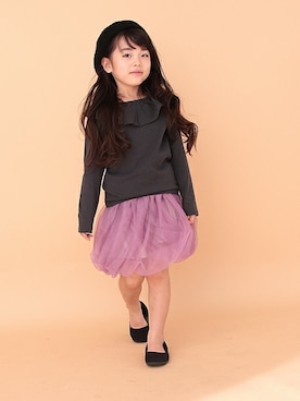 「ever closet（エバークローゼット）のアイテム」を使った、ever closetさん（キッズ・110cm）の冬コーディネート
