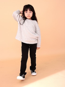 「ever closet（エバークローゼット）のアイテム」を使った、ever closetさん（キッズ・110cm）の冬コーディネート
