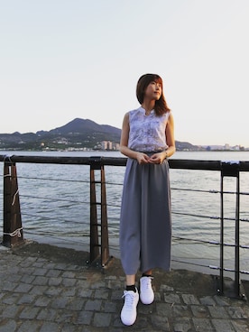 「A dress a day（ア　ドレス　ア　デイ）のアイテム」を使った、verna428さん（レディース・168cm）の春コーディネート