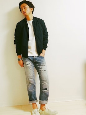 MAT$U16さん（メンズ・175cm）の秋コーディネート