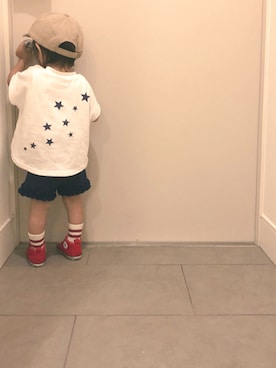 「1歳6ヶ月」｜「アイテム（その他）」を使った、ORINさん（キッズ・80cm）の夏コーディネート