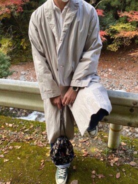 「KAPITAL」｜「アイテム（その他）」を使った、51さん（メンズ・173cm）の秋コーディネート