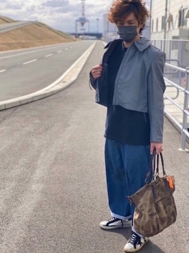 「MARCO BIANCHINI（マルコビアンチーニ）のアイテム」を使った、51さん（メンズ・173cm）の春コーディネート