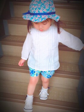 hibiki☆さん（キッズ・90cm）の夏コーディネート