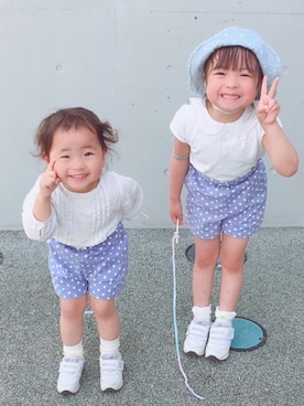 hibiki☆さん（キッズ・100cm）の夏コーディネート