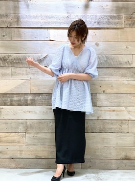 サーロイン松浦さん（レディース・165cm）の夏コーディネート