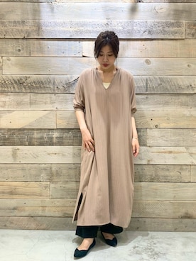 サーロイン松浦さん（レディース・165cm）の夏コーディネート