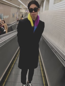 「BIGBANG」｜たぐぴーさん（メンズ・184cm・10代）の冬コーディネート