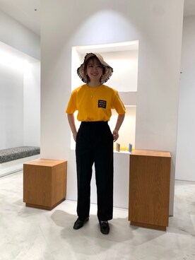 「THUMPERS BROOKLYN NYC USA（サンパース）のアイテム」を使った、norikafujitaさん（レディース・159cm）の夏コーディネート