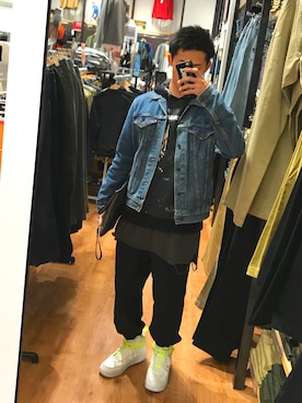 「WEGO（ウィゴー）のアイテム（その他トップス）」を使った、SIBAFUさん（メンズ・166cm）の春コーディネート