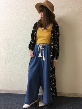 「SpRay（スプレイ）のアイテム（ワンピース/ドレス）」を使った、SpRay札幌ＰＡＲＣＯさん（レディース・155cm）の春コーディネート