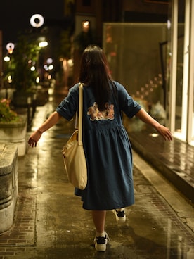 「表参道」｜涼さん（レディース・152cm）の夏コーディネート