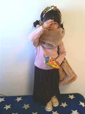hinacoccoさん（キッズ・80cm）の冬コーディネート