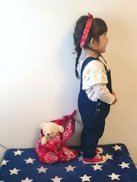 hinacoccoさん(キッズ・90cm)の春コーディネート
