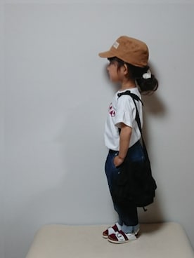 「アイテム（ラッピングキット）」を使った、hinacoccoさん（キッズ・100cm）の春コーディネート