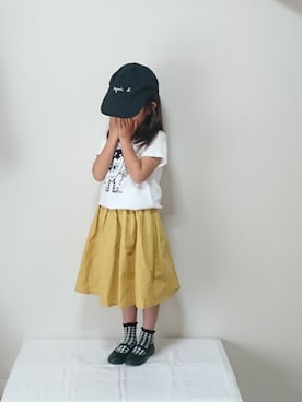 「chocomoo」｜hinacoccoさん（キッズ・100cm）の春コーディネート
