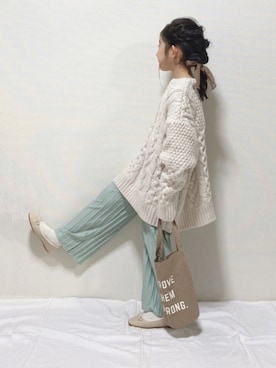 hinacoccoさん（キッズ・110cm）の冬コーディネート