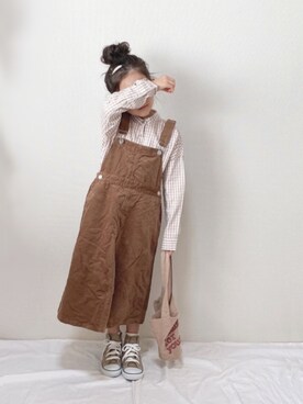 hinacoccoさん（キッズ・110cm）の冬コーディネート