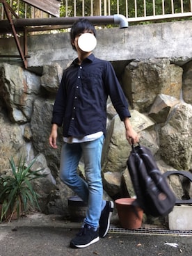 「kipling（キプリング）のアイテム」を使った、SEOさん（メンズ・166cm）の夏コーディネート
