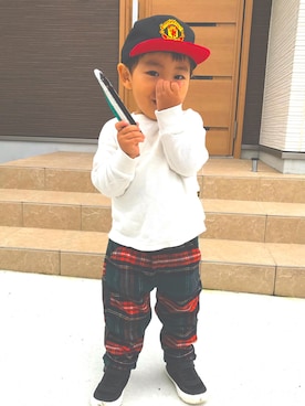 RUPPYさん（キッズ・90cm）の秋コーディネート